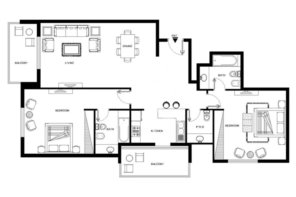 Apartment Lux The Premium Marina Sea View Dubai